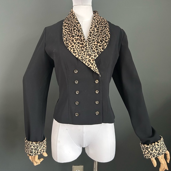 1990s Leopard Blazer - Picture 2 of 10